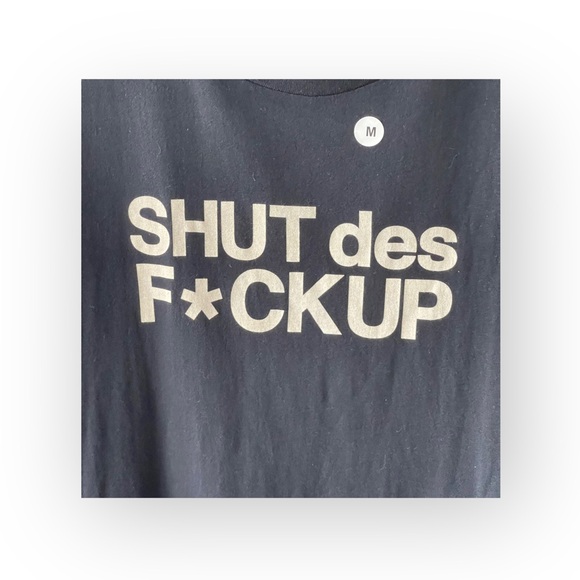 new Petals and Peacocks ✌︎︎ Shut des F*ck Up Muscle Tee Tank Top ✌︎︎ Black ✌︎︎ M - Picture 6 of 16